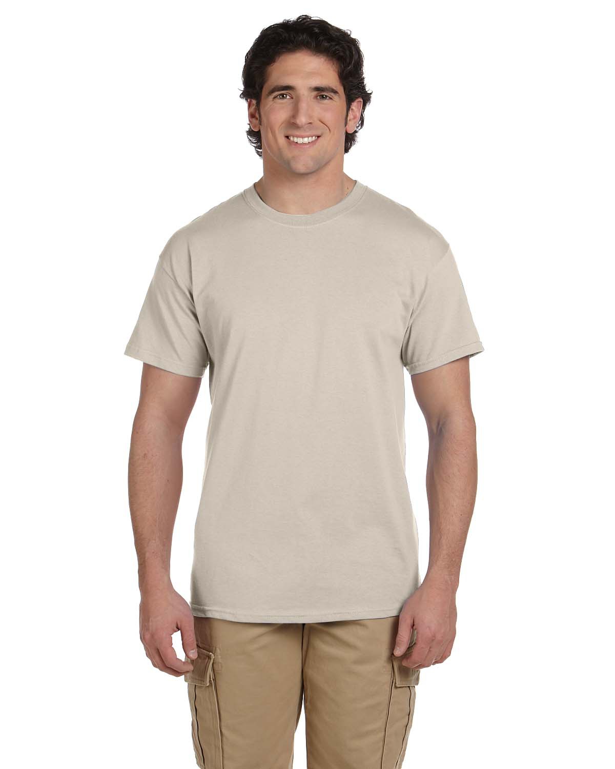 Gildan Cotton 6 oz S G200 Cornsilk T-Shirt 